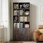 IRONCK Book Shelf, Tall Bookshelf - Image 2