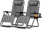 Devoko Patio Zero Gravity Chair Outdoor Folding Adjustable Reclining Chairs by DEVOKO