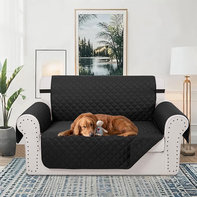 Reversible Loveseat Couch Sofa Covers, Friendly Furniture Protector - Image 2