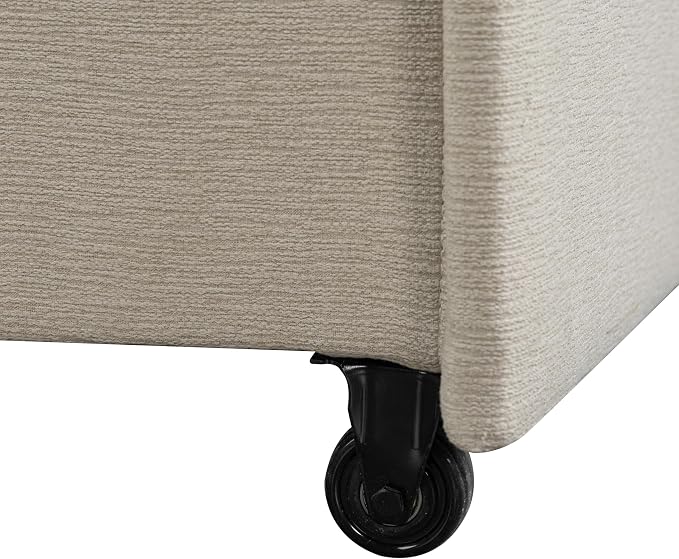 Serta Galway 66.5" Convertible Sleeper Loveseat, Full Size, Dreamcoil Comfort - Image 6