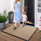 Front Door Mat, Heavy Duty Waterproof Doormat 47.5"x35.5", Stain Fade Resistant - Image 9