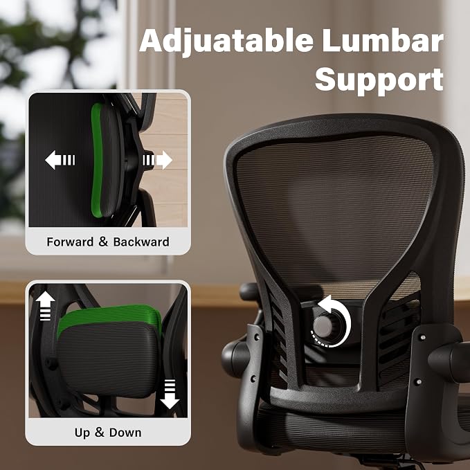 GYI Ergonomic Office Chair, Mesh Desk Chair - Image 3