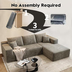 107.5" Cloud Modular Sectional Sofa Couch - Image 5