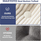 MAXYOYO Folding Sofa Bed, L-Shaped Convertible Sofa Foldable Sleeper Couch - Image 6