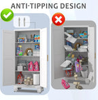 GAIOUS 61.02" Pantry Cabinet, Kitchen Pantry Storage Cabinets - Image 7