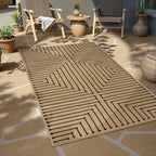 Lahome Neutral 3x5 Outdoor Rug - Image 2