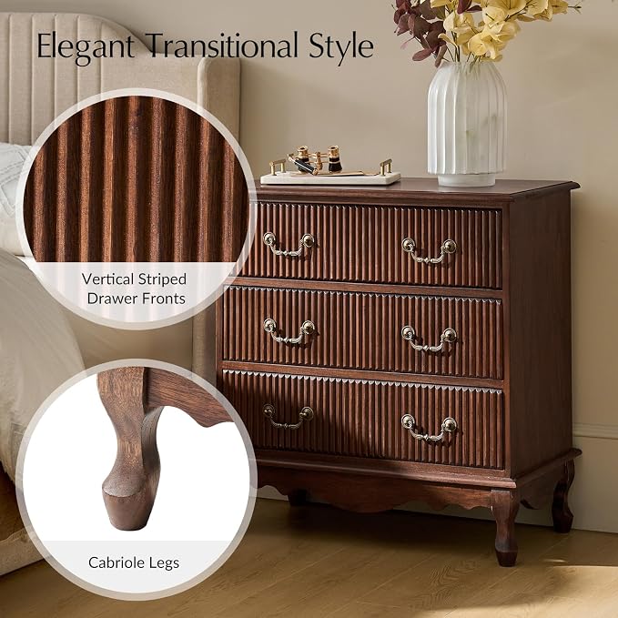 HULALA HOME Transitional Side Table Set of 2 - Image 4