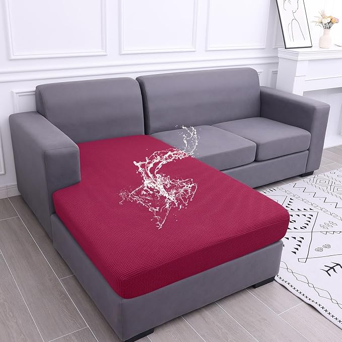 Waterproof Sectional Couch Covers, Non Slip Sofa Cushion Covers | L Shape by hyha