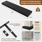 fuqing Floating Shelves for Wall, Wall Mounted Wood Floating Shelf - Image 3