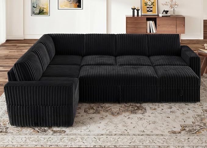 HONBAY Modular Sectional Sleeper Sofa - Image 7