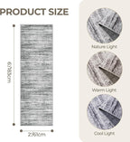 2x6 Runner Rug Non Slip, Washable Hallway Runner Rug, Nursery Room, Soft Runner - Image 2