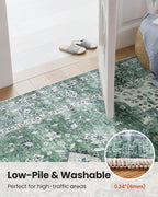 AMADA HOMEFURNISHING 9x12 Area Rug, Washable Low-Profile Large Area Rug - Image 7