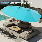 SUPERJARE 13FT Outdoor Patio Umbrella - Image 3