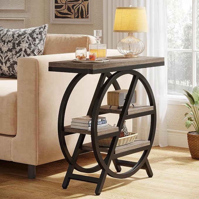 LITTLE TREE End Table, Narrow Side Table - Image 2