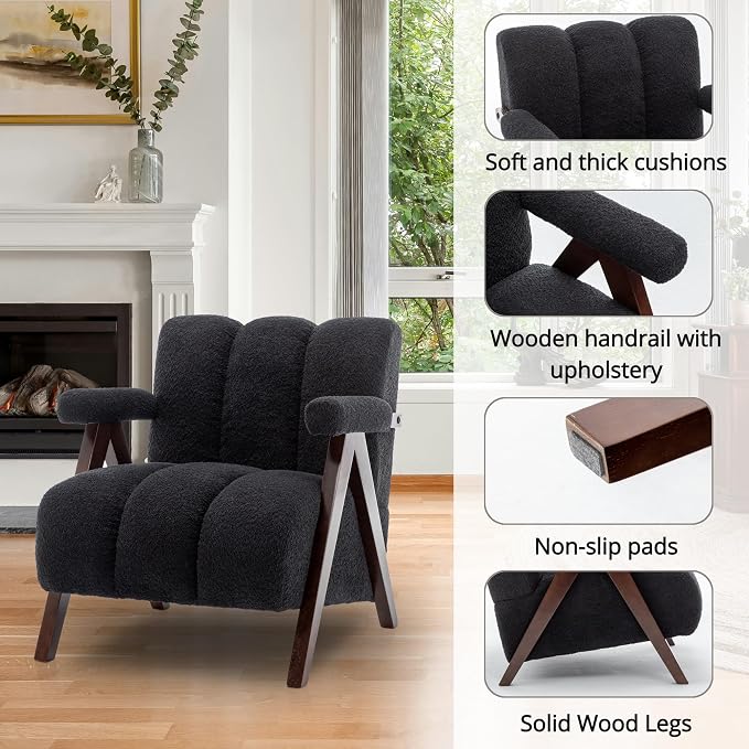 Mid Century Modern Accent Chair - Image 5