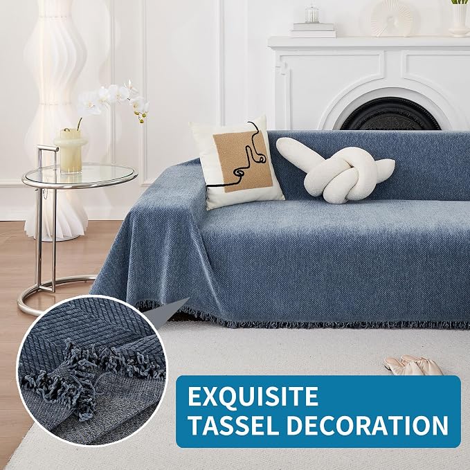 HAOMAIJIA Non Slip Couch Cover Sofa Covers - Image 6