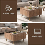 SULIVES Lift Top Coffee Table - Image 5