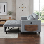 4 in 1 Convertible Sofa Bed, Pull Out Couch - Image 3
