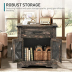 RALGEND Farmhouse End Table Set of 2, Large End Table - Image 7