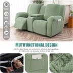 Genina Recliner Loveseat Covers - Image 4
