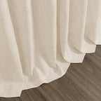 Cream Beige Curtains 90 Inches Long - Image 9