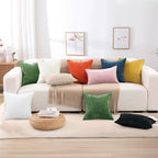 decorUhome Summer Couch Euro Sham Throw Pillow Covers 26x26 Set of 2, - Image 9