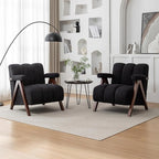 Mid Century Modern Accent Chairs Set of 2 by DRKAT