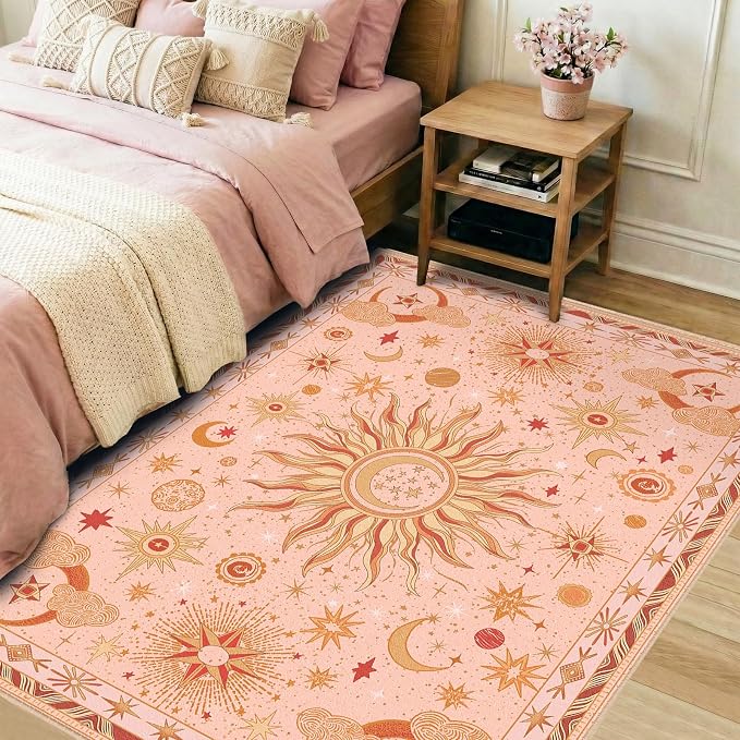 Vacuum-Friendly, 3x5 Washable Area Rug - Image 2