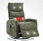 Trustyue Swivel Rocker Recliner Chair, 360° Swivel Recliner - Image 3