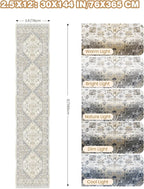 Runners for Hallway 12ft, Non-Slip Long Bathroom Rugs, Living Room, Soft - Image 2