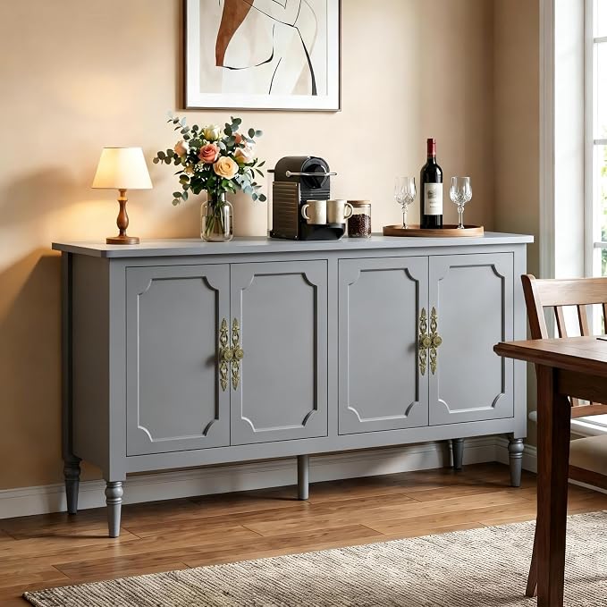 RoyalCraft 118" Buffet Cabinet - Image 8