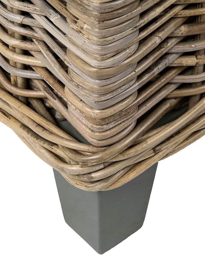 East at Main Woven Rattan Storage Coffee Table - Image 3