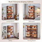 LELELINKY Farmhouse Display Cabinet - Image 8