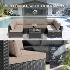 WWR Patio Furniture Set 7 Piece - Image 4