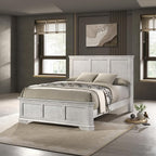 Roundhill Furniture Maderne Wood Panel Bed - Image 4