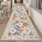 HEBE Hallway Runner Rug 2'8''x8', Washable Non Slip Kitchen Rug Runner | Soft by HEBE