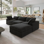 JACH L-Shaped Cloud Sectional Couches - Image 3