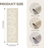 2'6 x 8' Runner Rug Non Slip, Washable Kitchen Rugs, Nursery Room, Soft Runner - Image 2