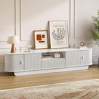 86.61'' Tambour TV Stand for 55-85 Inch, Modern Entertainment Center - Image 3