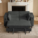 Auvsoce 66.4" Loveseat Sofa, Modern Couches by Unknown