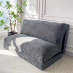 MAXYOYO Folding Sofa Bed, Extra Thick and Long Floor Sofa Convertible Sleeper by MAXYOYO