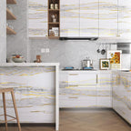 LaCheery 157"x24" Marble Countertop Peel and Stick Wallpaper - Image 4