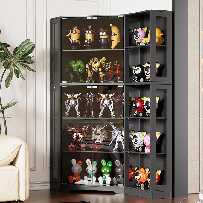 PAKASEPT Corner Display Curio Cabinet - Image 3