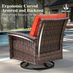 HERA'S HOUSE Outdoor Swivel Chairs - Image 7