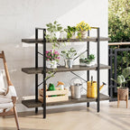 OtterOasis Heavy Duty 3-Tier Industrial Bookcase, 120lbs Shelf Capacity - Image 5