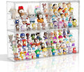 Clear Acrylic Display Case for Collectibles 4 Layer Hobby Figure Display Case by MSHOMELYDIRECT