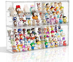 Clear Acrylic Display Case for Collectibles 4 Layer Hobby Figure Display Case by MSHOMELYDIRECT