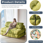 MAXYOYO Folding Sofa Bed, Convertible Sleeper Chair - Image 5