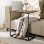 Pipishell C Shaped End Table Set of 2, Side Table - Image 3