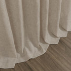 Cobblestone Linen Curtains 132 Inch Length - Image 9